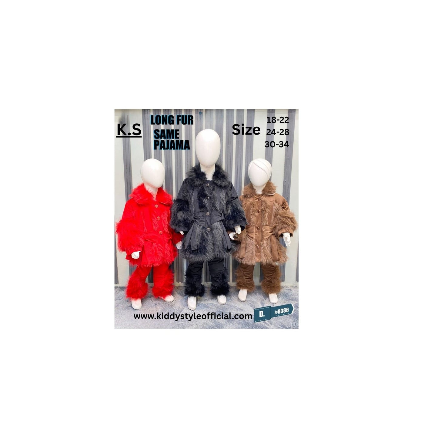 Long Fur With Same Pajama