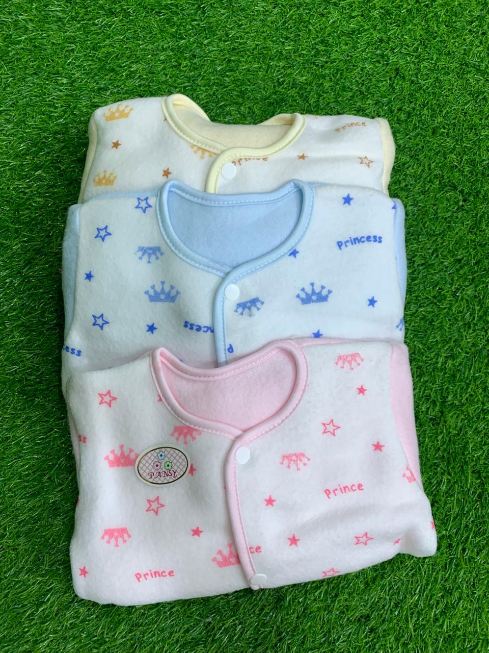 A Bundle Of 3 Newborn Baby Suits
