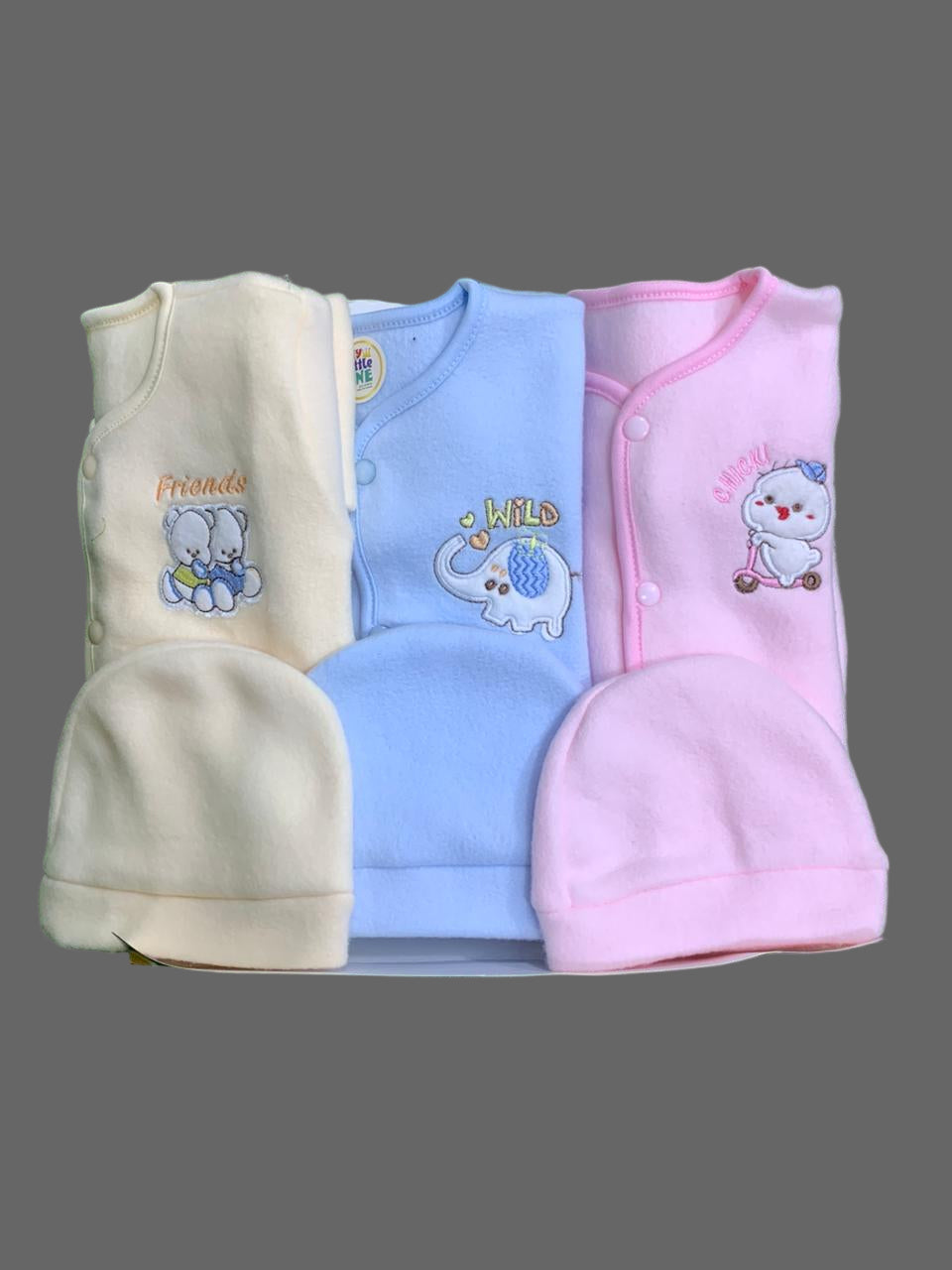 Sweet Bunny Baby Winter Suit - 3 Piece Set