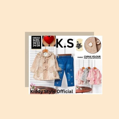 China velour print fur with aster