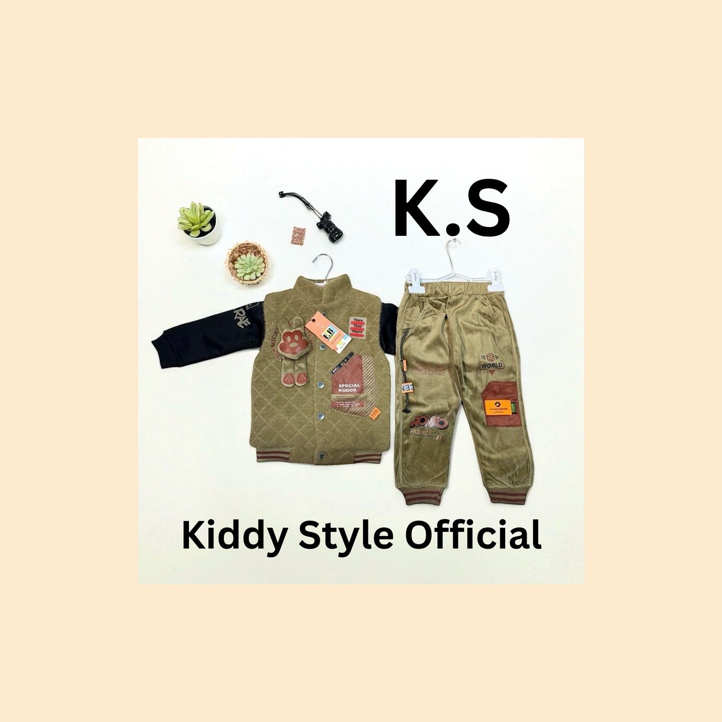 Stylish 3 piece Winter jacket suit