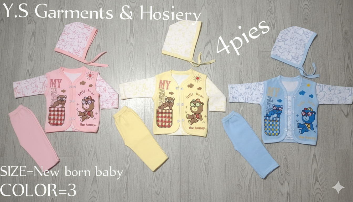 Newborn Baby 4 Piece