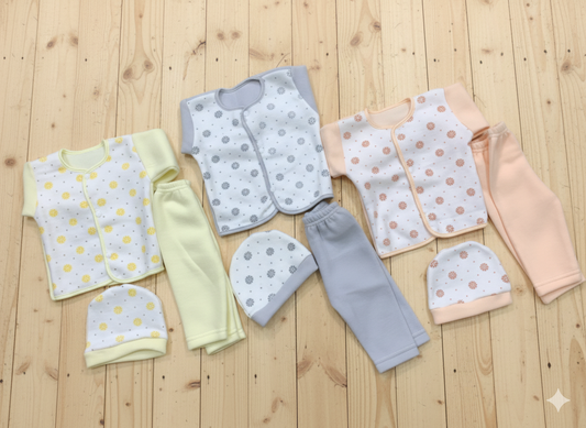 Bundle of 3 Suits – 3-Piece Newborn Set