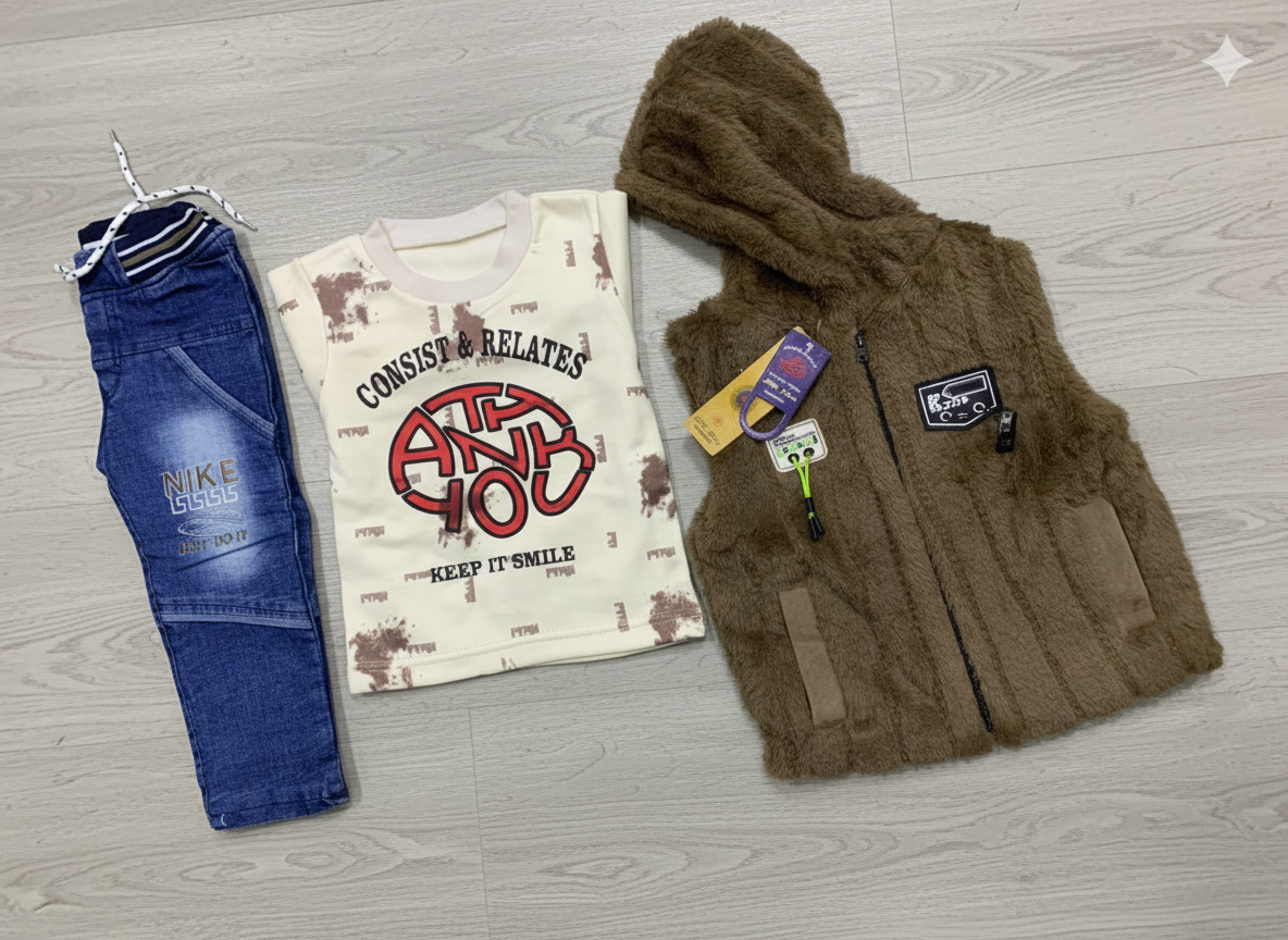 3-Piece Suit  for 2 to 5 Years Old Boys