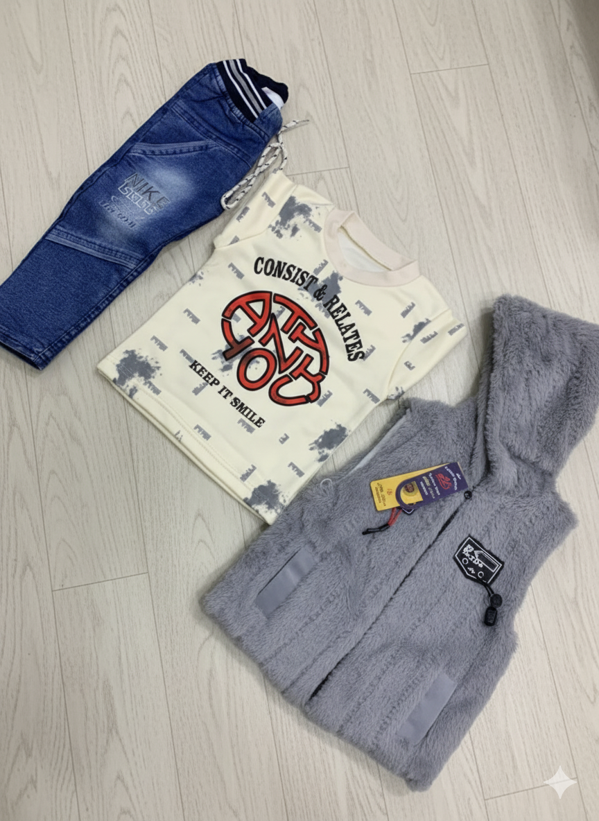 3-Piece Suit  for 2 to 5 Years Old Boys