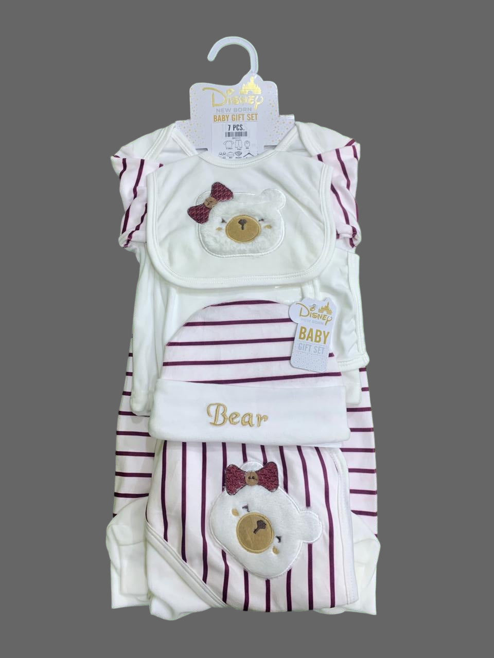 Disney Newborn Baby Gifts Set 7 -Piece