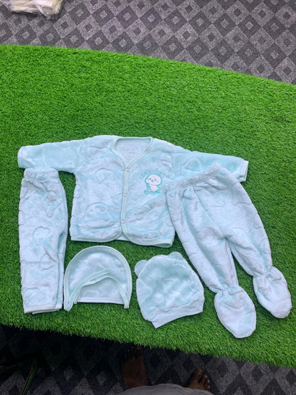 5-Piece Winter Baby Clothing Set